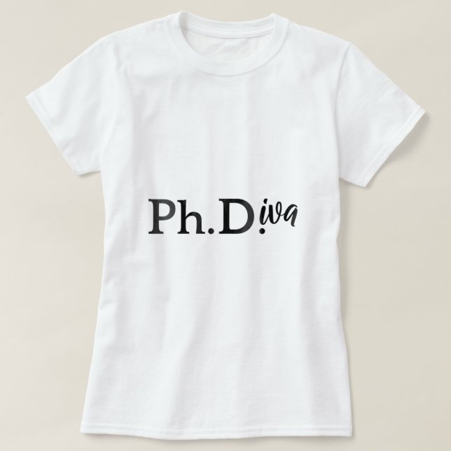 T-shirt Diplôme de doctorat pour femmes Cadeau pour femmes (Design devant)