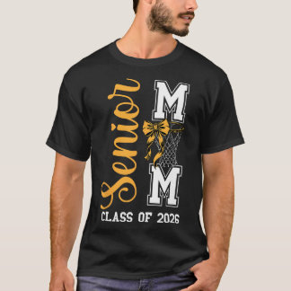 T-shirt Diplôme de fin d'études Yellow Sketll Bow Maman se