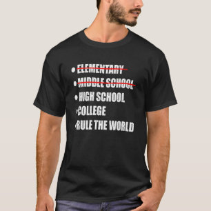 T-shirt Diplôme de huitième année du collège