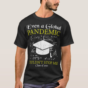 T-shirt Diplôme de la classe pandémique baccalauréat maste