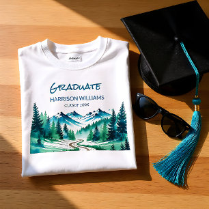 T-shirt Diplômé de la montagne aventureuse
