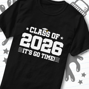 T-shirt Diplômé de la promotion 2026 C'est parti pour la r
