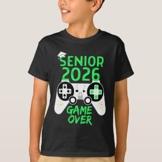 T-shirt Diplômé de la promotion 2026 Joueur de jeux vidéo
