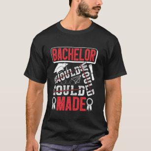 T-shirt Diplôme de Licence BACCALAURÉAT DEVRAIT POURRAIT R