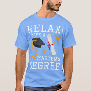 T-shirt Diplôme de maître Relax