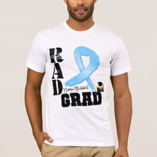 T-shirt Diplômé de rad de thérapie radiologique de cancer