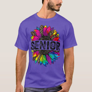T-shirt Diplôme de tournesol Classe supérieure de 2025 25 