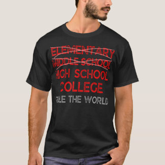 T-shirt Diplôme d'études secondaires