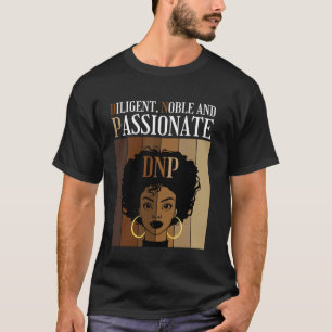 T-shirt Diplôme d'infirmière DNP diligent noble et passion