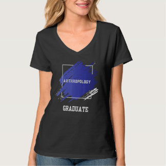 T-shirt Diplôme Diplômé en anthropologie Université