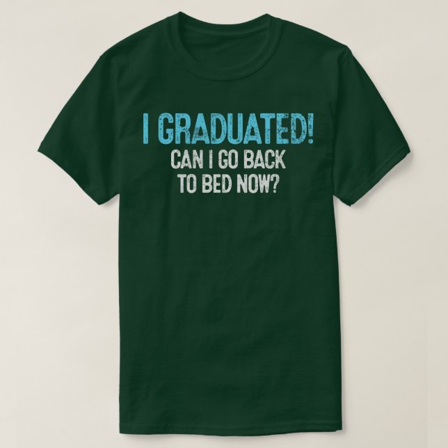 T-shirt Diplôme Diplômé Senior Student Vintage (Design devant)