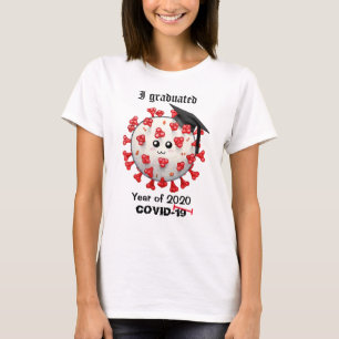 T-shirt diplômé du Coronavirus COVID-19 en 2020