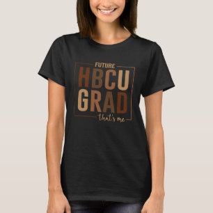 T-shirt Diplômé d'un HBCU futur c'est moi diplômé collège