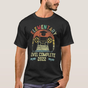 T-shirt Diplôme élémentaire Niveau 2022 Vidéo complète G