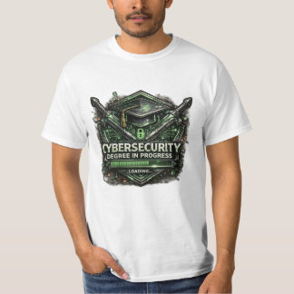 T-shirt Diplôme en cybersécurité en cours de chargement