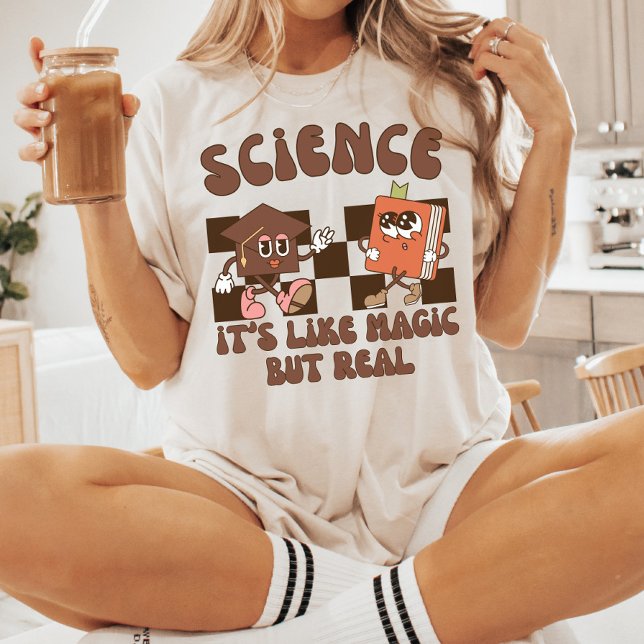 T-shirt Diplôme en sciences mignonnes, Professeur scientif (Créateur téléchargé)