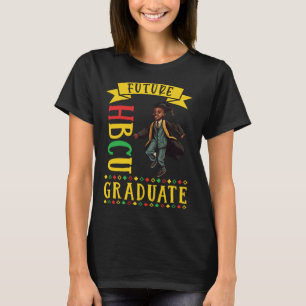 T-shirt Diplômé futur HBCU Histoire Collège noir Jeunesse
