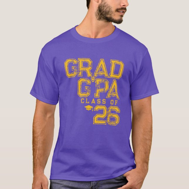 T-shirt Diplômé G'Pa | Promotion 2026 (Devant)