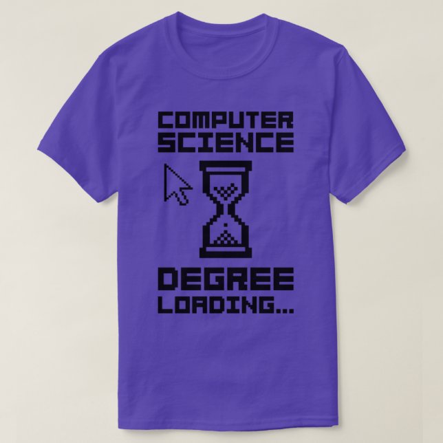 T-shirt Diplôme informatique Chargement2 (Design devant)