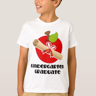 T-shirt Diplôme licencié d'Apple de jardin d'enfants