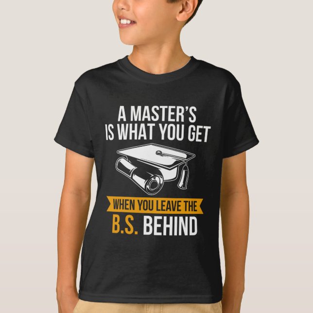 T-shirt Diplôme Mba Masters Diplôme (Devant)