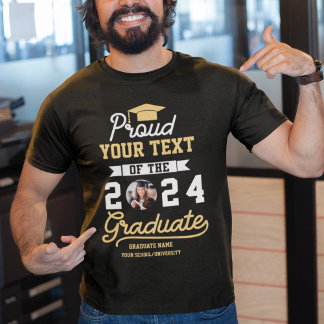 T-shirt Diplôme personnalisé de famille fière correspondan