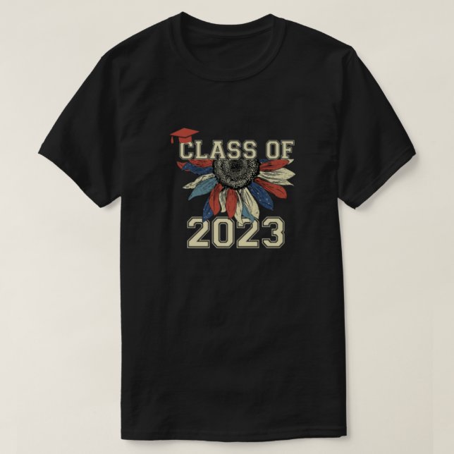 T-shirt Diplômé Promotion 2023 Terminale (Design devant)