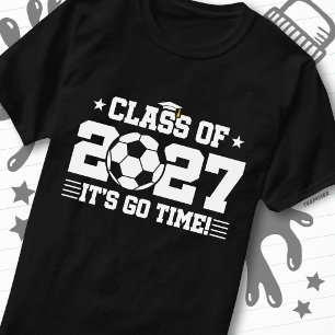 T-shirt Diplômés de football, c'est parti Classe terminale