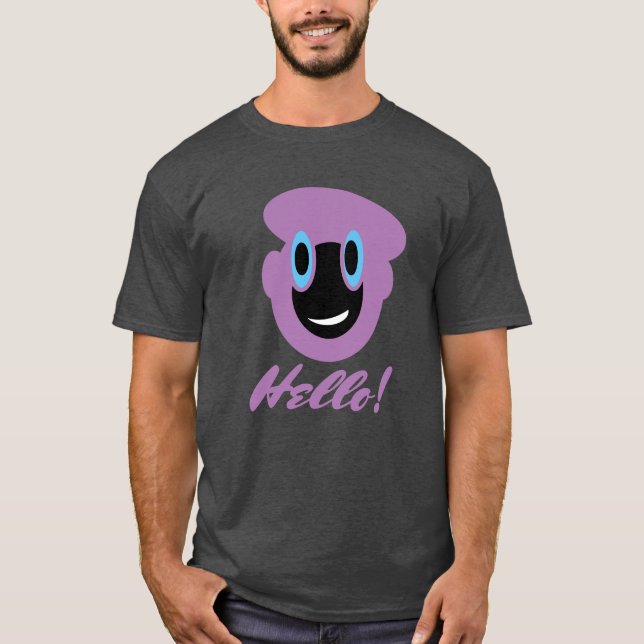 T-shirt Dire Bonjour (Devant)