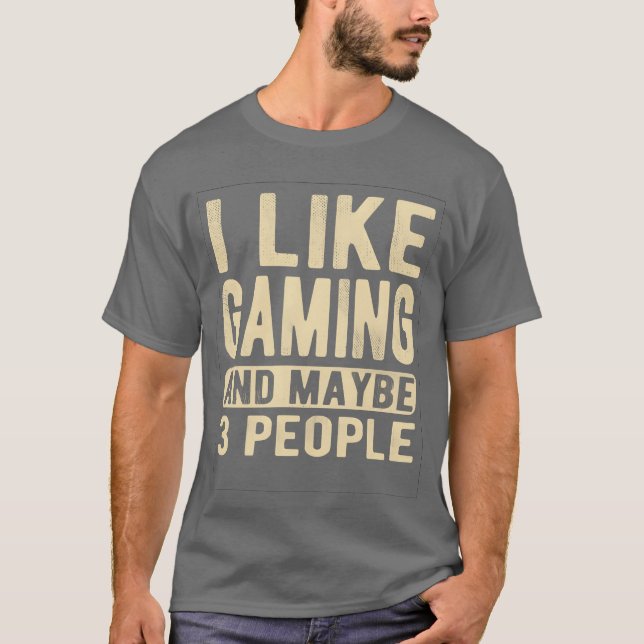T-shirt Dire de jeu amis amis (Devant)