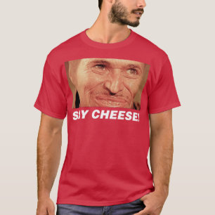 T-shirt Dire Fromage sauvage au coeur Bobby Pérou Souriez 