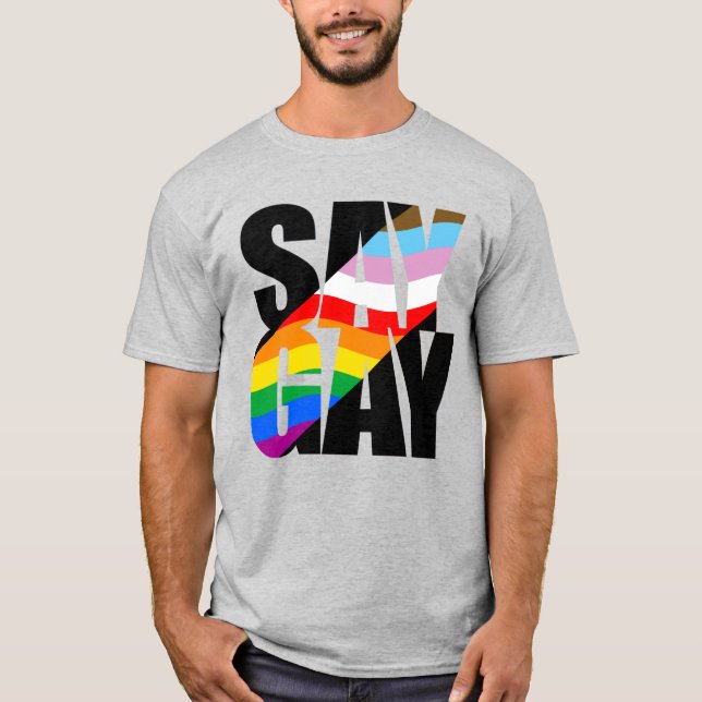 T-SHIRT DIRE GAI (Devant)