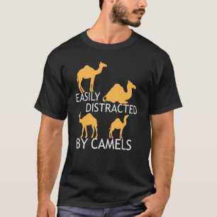 T-shirt Dire ironique Aventure faunique du désert Chameau 