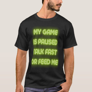 T-shirt Dire Jeu Suspendu Parler Sarcasme Rapide Sarcastiq