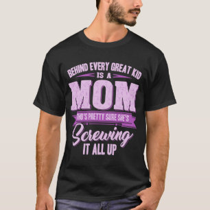 T-shirt Dire Moms Citer Mignonne Homeschool Mama