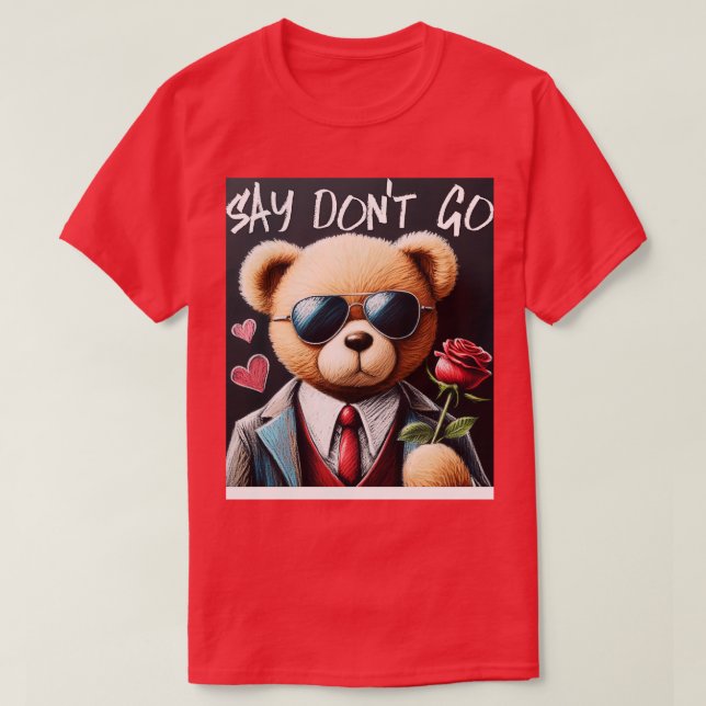 T-shirt Dire ne pas aller (Design devant)