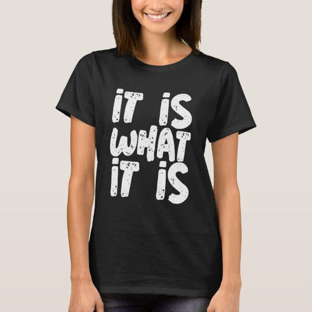 T-shirt Dire Que C'Est Ce Que C'Est Pour Les Gens 1 (Devant)