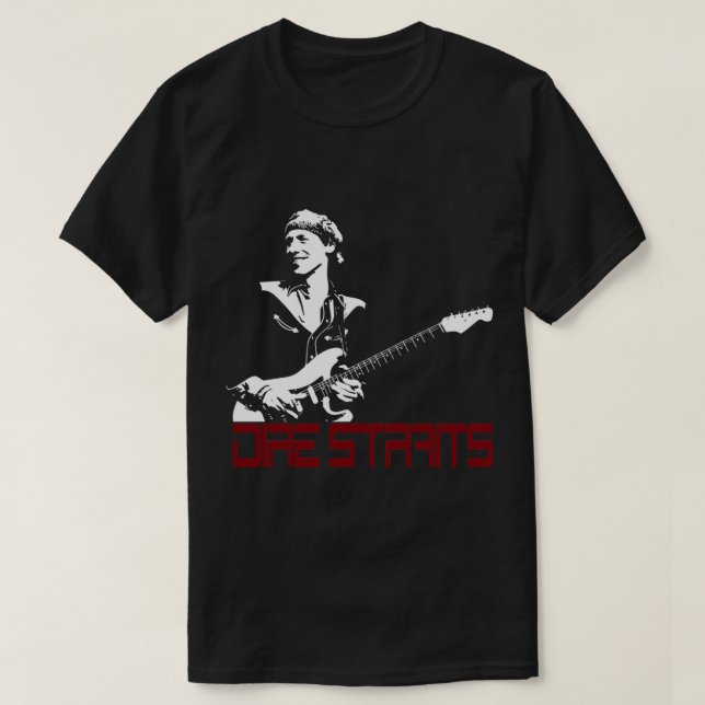 T-shirt Dire Straits Rock (Design devant)