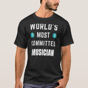 T-shirt Dire un texte Dire le musicien le plus engagé du m