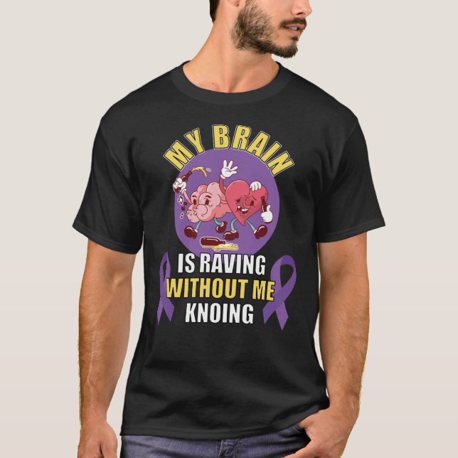 T-shirt Dire une drôle d'épilepsie (Devant)
