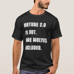 T-shirt Dire Wolf a ressuscité Funny Geek & Quote de burea