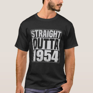 T-shirt Direct Outta 1954 70 Ans 70e Anniversaire
