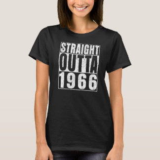 T-shirt Direct Outta 1966 57 Ans Vintage 57ème Bir