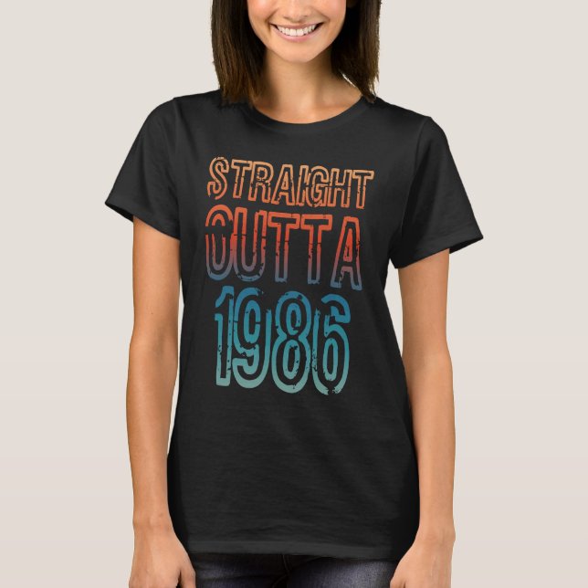 T-shirt Direct Outta 1986 (Devant)