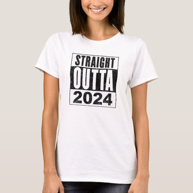 T-shirt Direct Outta 2024 (Devant)