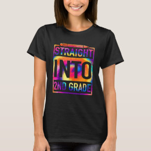 T-shirt Directement Dans La Teinture De 2E Année Retour À