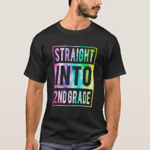 T-shirt Directement Dans La Teinture De 2E Année Retour À
