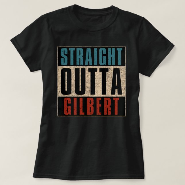 T-shirt Directement de Gilbert Arizona AZ (Design devant)