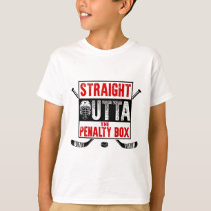 T-shirt Directement de la boîte de pénalité Funny Ice Hock