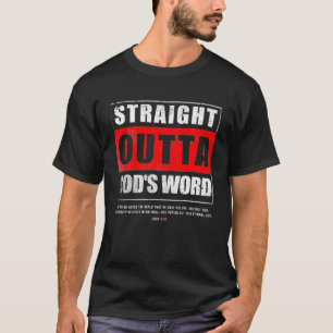 T-shirt Directement de la Parole de Dieu Jean 3 16 Jésus C